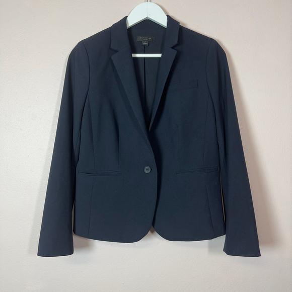 Ann Taylor Jackets & Blazers - Ann Taylor Navy Blazer, Size 8P Petite